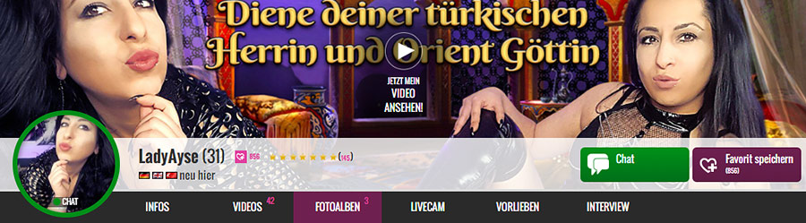 LadyAyse: Die türkische Domina