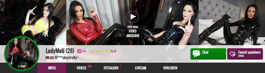 LadyMeli: Das dominante Alter-Ego von Meli Deluxe