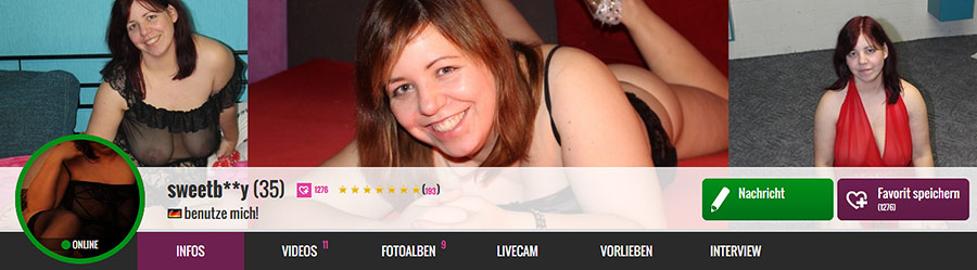 Sweetbaby: Die mollige unterwürfige Hausfrau